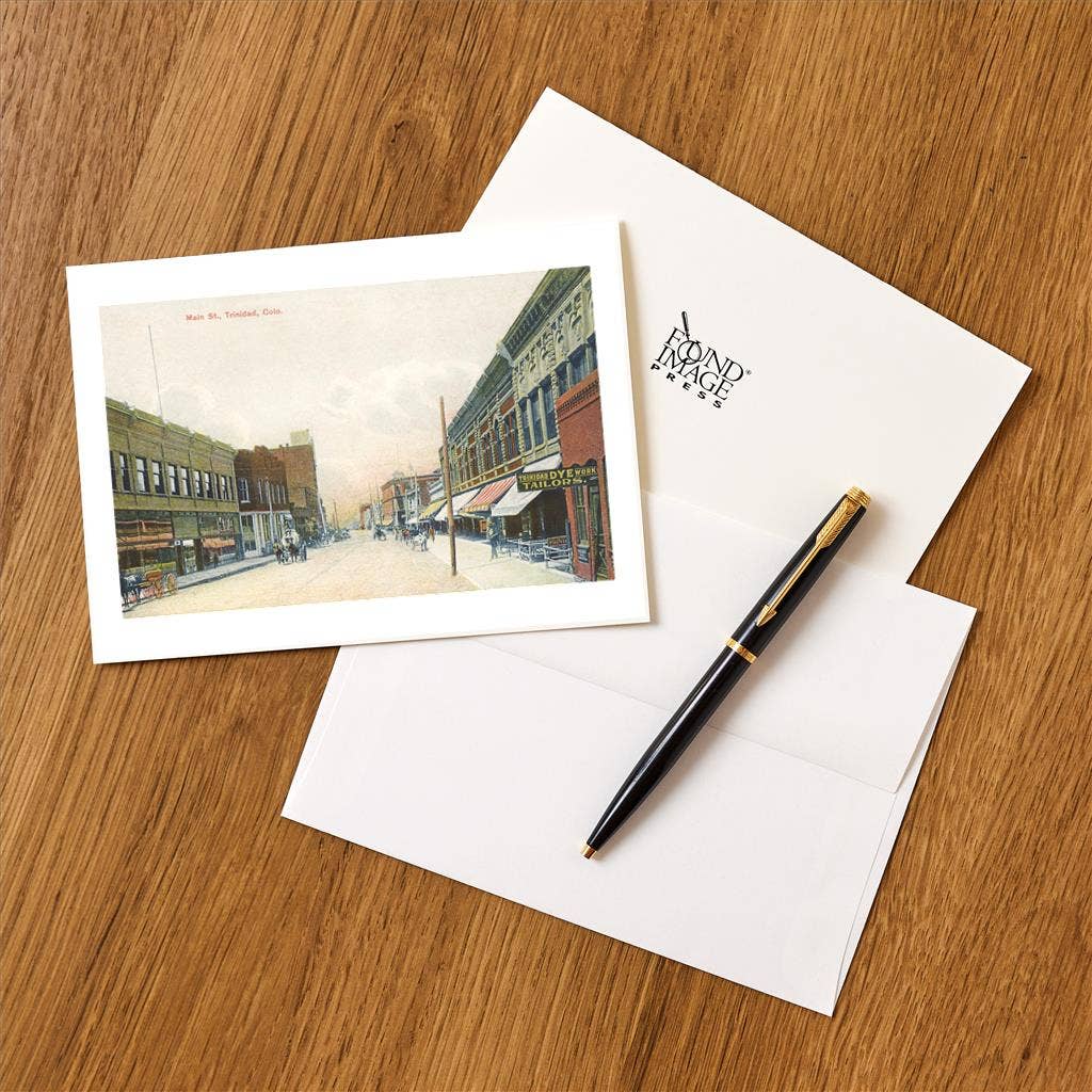 Greeting Card CO-374 Main Street, Trinidad
