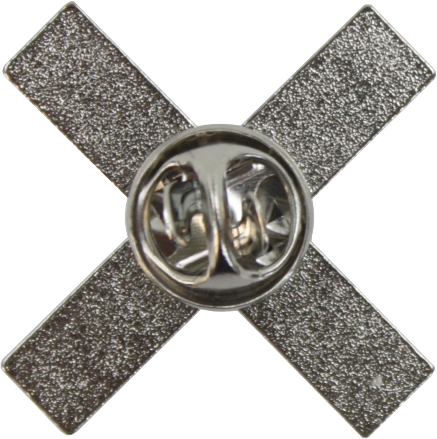 Enamel Pin - Railroad Crossing - White Sign