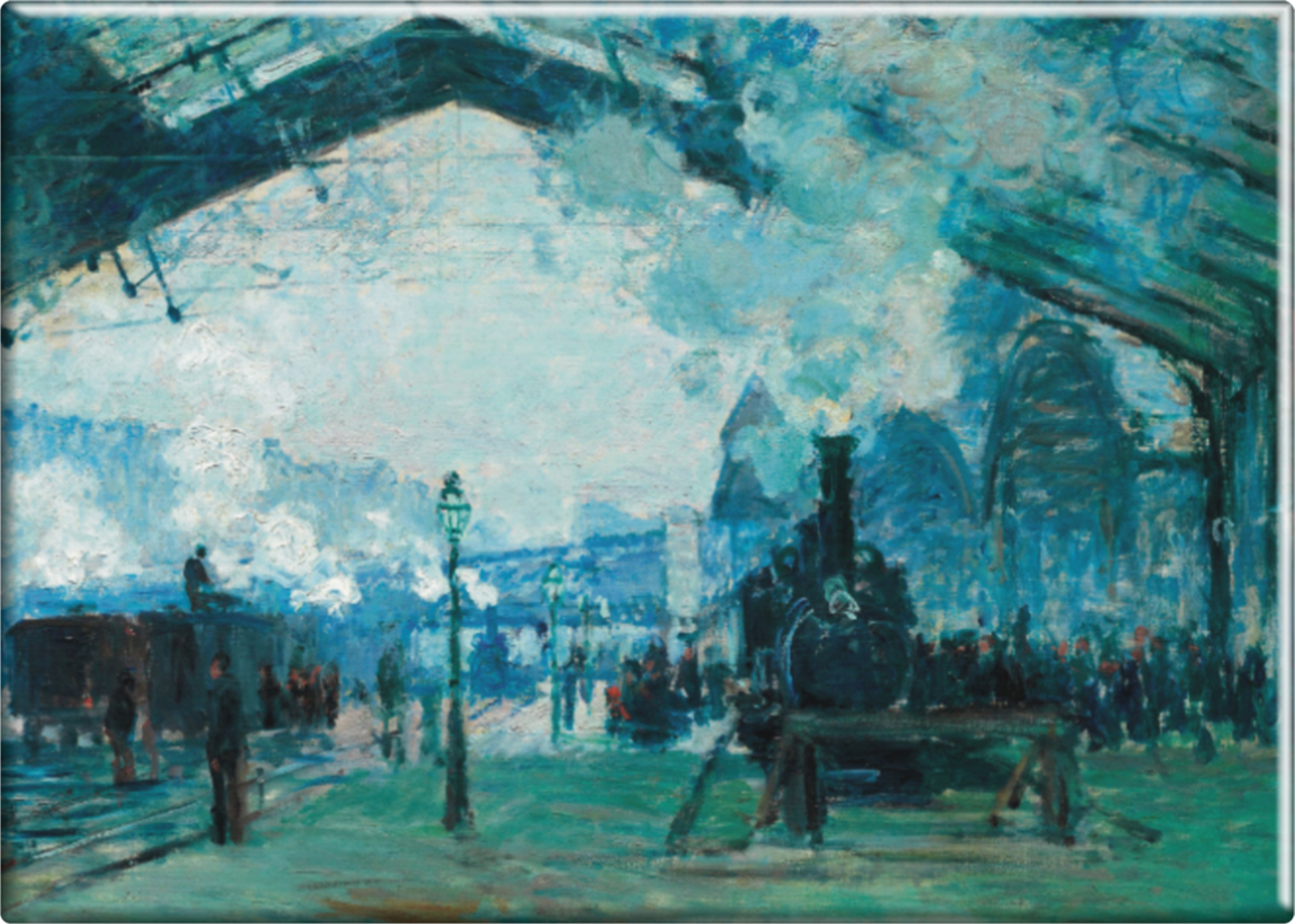 Magnet - Monet, Claude - "Arrival Of The Normandy Train"