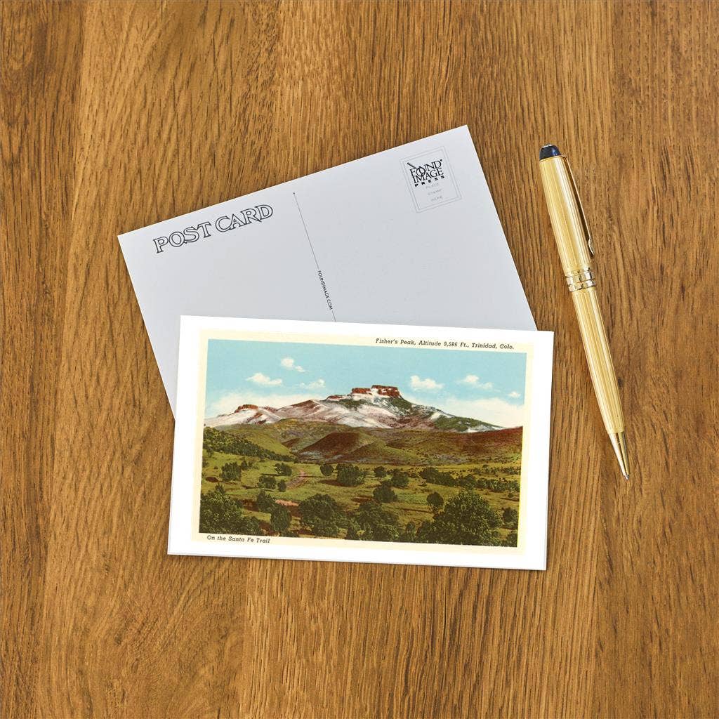 Postcard CO-84 Fisher's Peak, Colorado