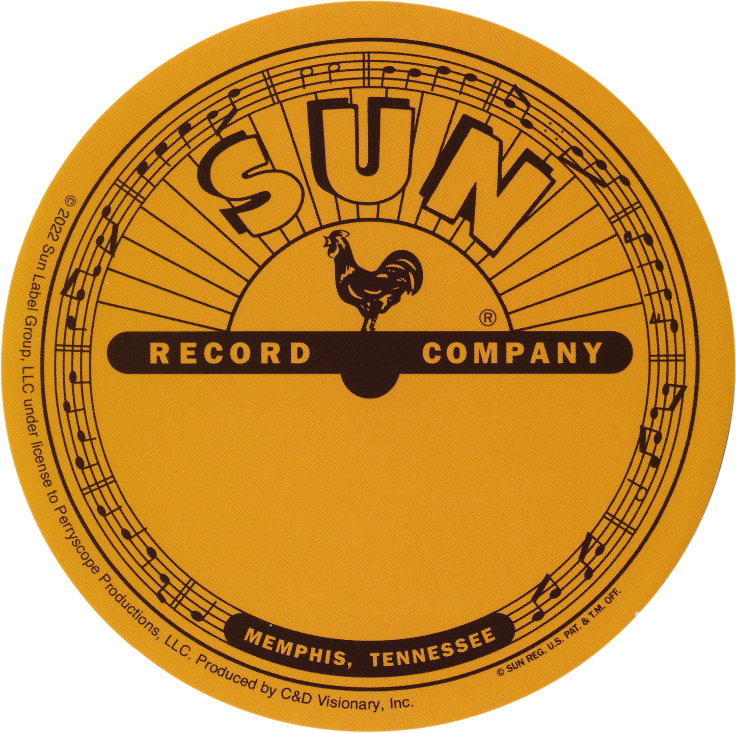 Sticker - Sun Records - Logo