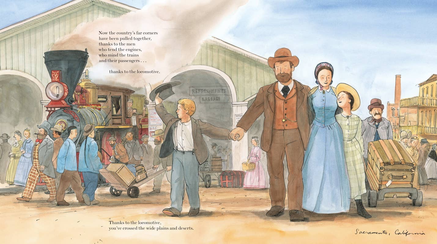 Locomotive by Brian Floca