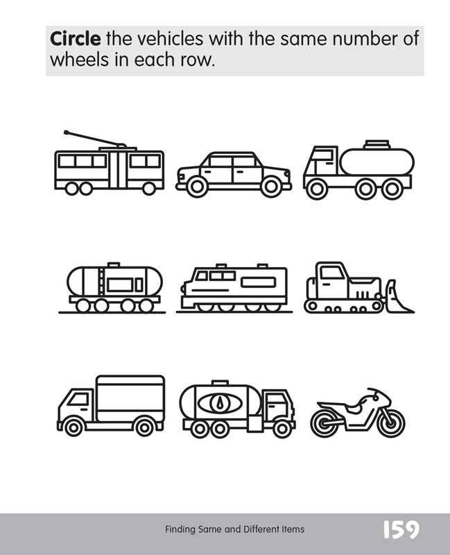 Cars, Trucks, Trains, and Planes Pre-K Workbook by Celeste Meiergerd