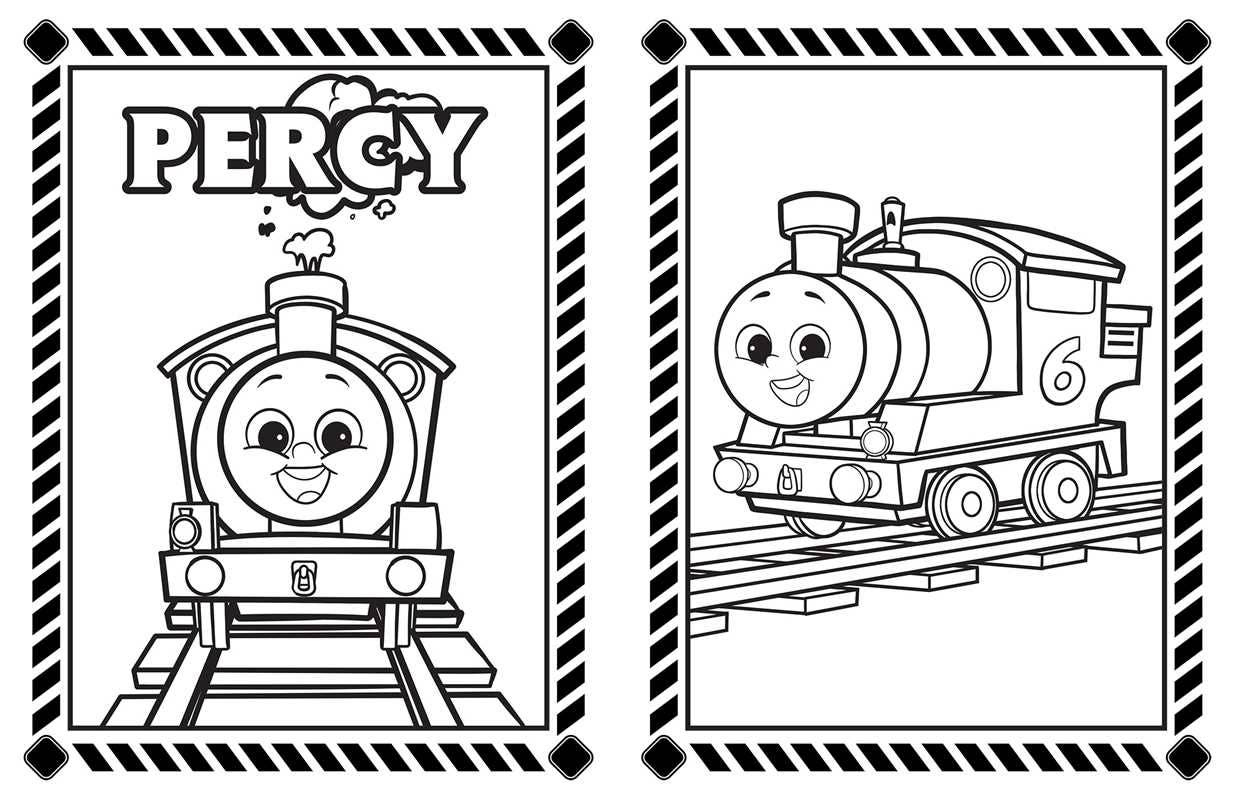 Thomas & Friends: Giant Coloring Book by Mattel