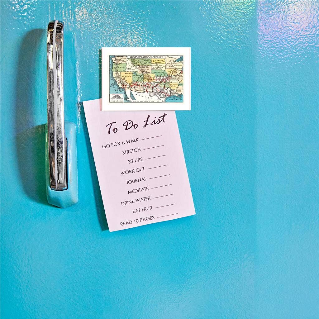 Magnet RS-71 US Map Showing Harvey Hotels