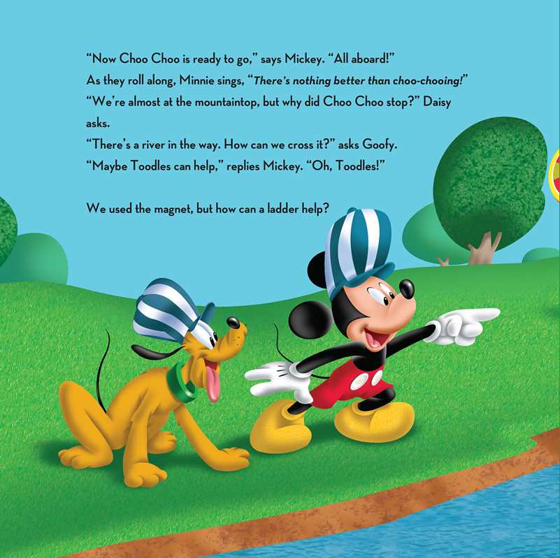 Disney Mickey Mouse Clubhouse: Choo Choo Express Lift-the-Flap by Editors of Studio Fun International