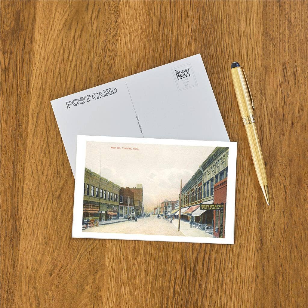 Postcard CO-374 Main Street, Trinidad