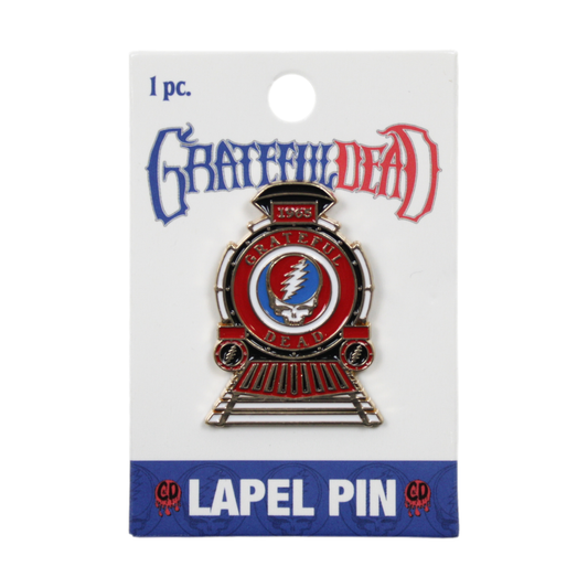 Enamel Pin - Grateful Dead - Train with Steal Your Face