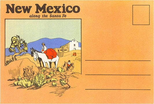 Postcard PF-11 Postcard Folder, New Mexico