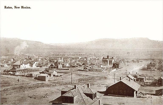 Postcard NM-339 Overview of Raton